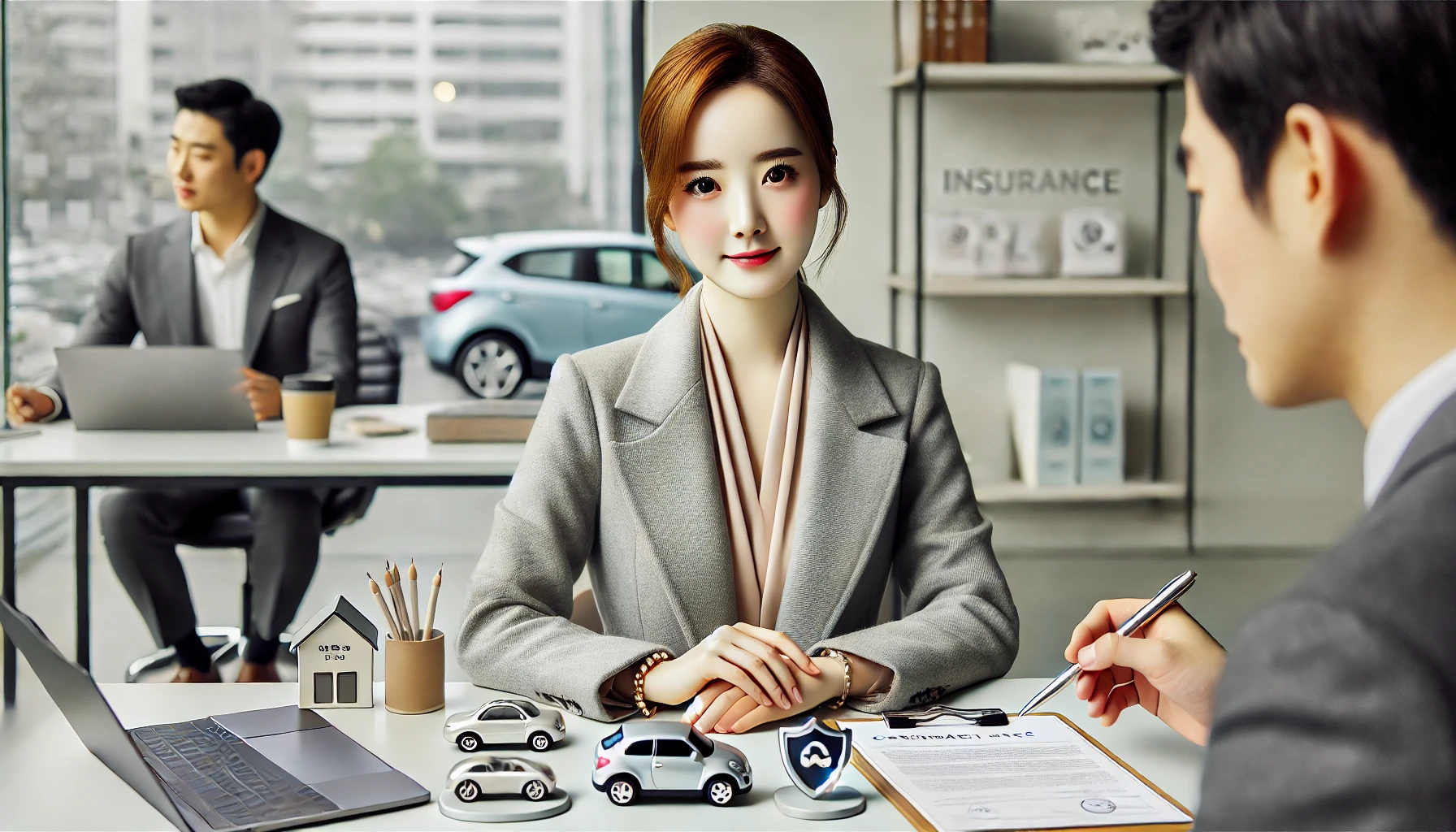 자동차보험 종류 확인하는 이미지