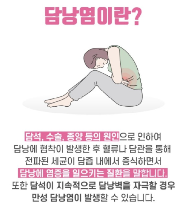 담낭염의 증상 1
