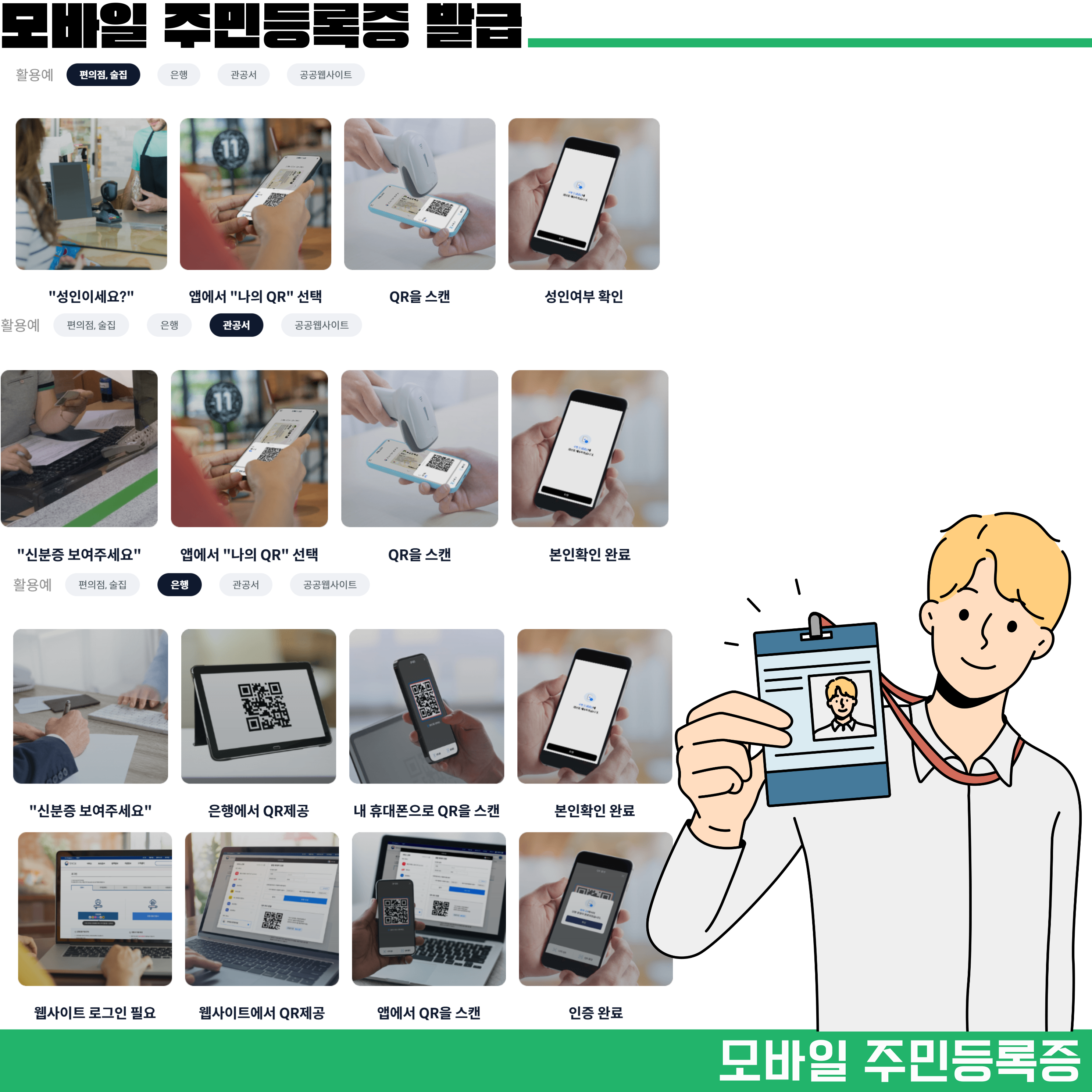 모바일 주민등록증 발급