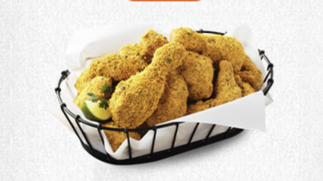 뿌링클 치킨 사진입니다.