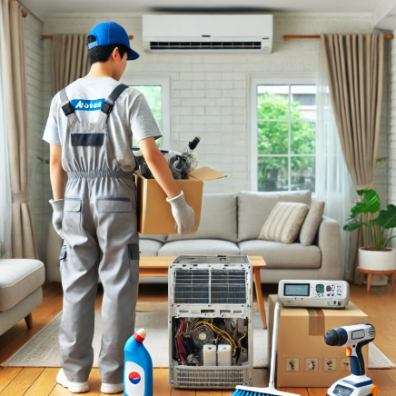 에어컨 청소업체 예약 방법