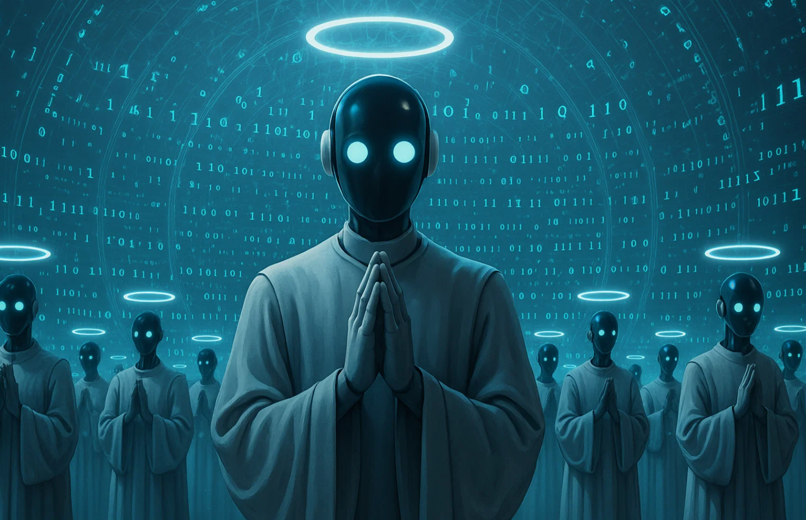 AI 종교 관련 사진