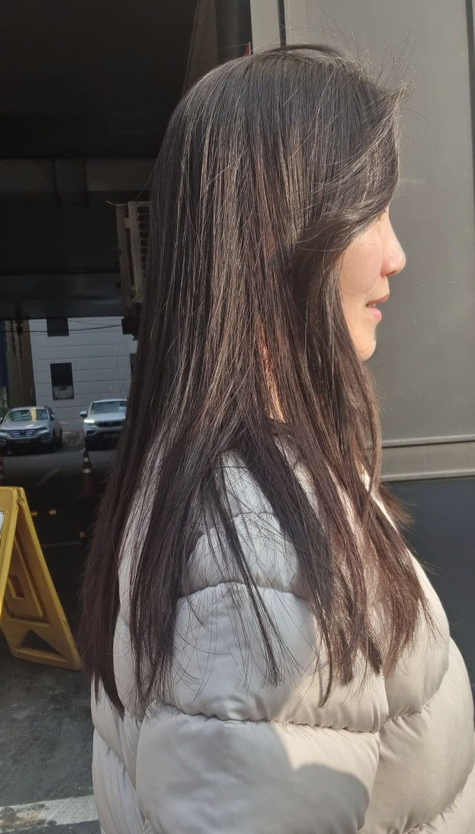 일산화정오뉴헤어-시술후머리스타일