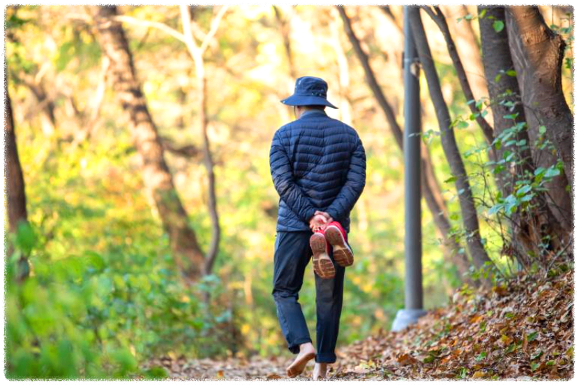 맨발 걷기의 장점