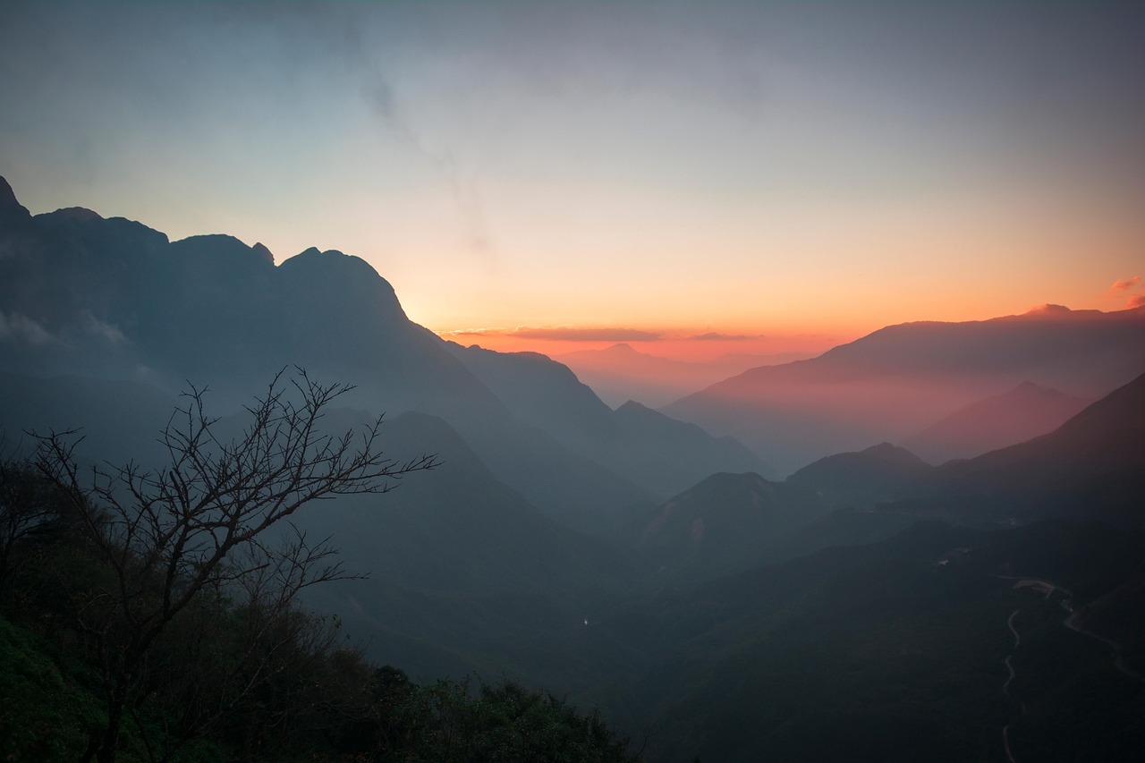 사파(Sa Pa) 일몰