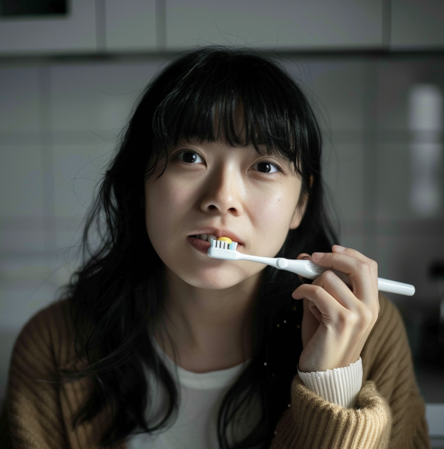 혀 백태의 제거 방법