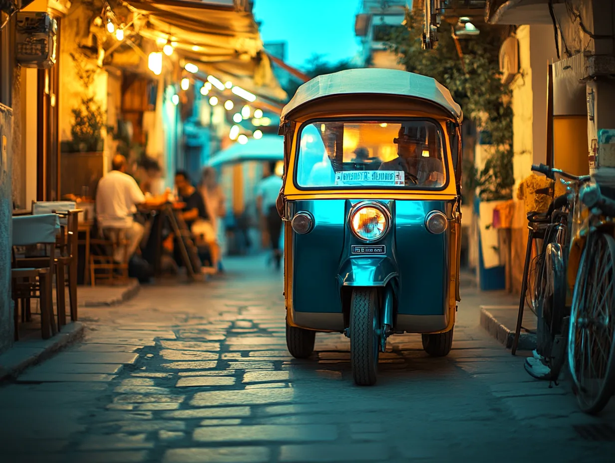 툭툭을 탈 때 인기 있는 코스 추천