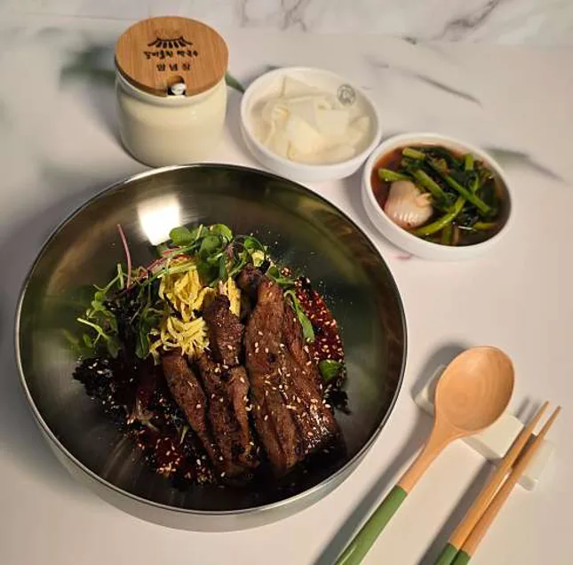 도담 갈비올린 막국수