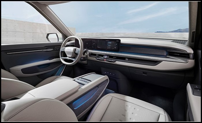 기아-ev9-자동차-내장