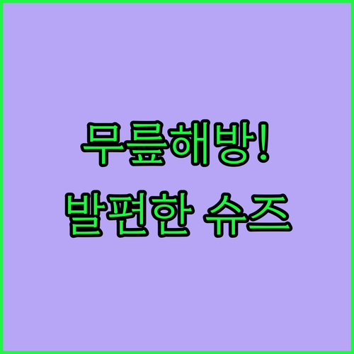 무릎이 편한 와이드핏 트레킹화 추천 ..