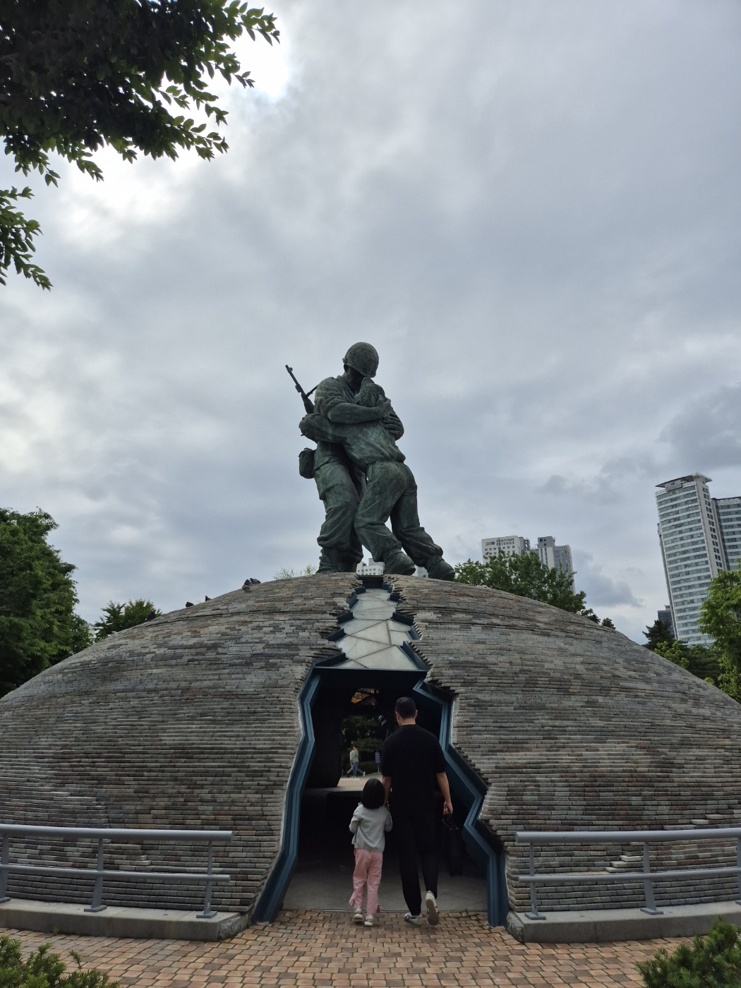 서울 용산 전쟁기념관 어린이박물관 외부 전시장