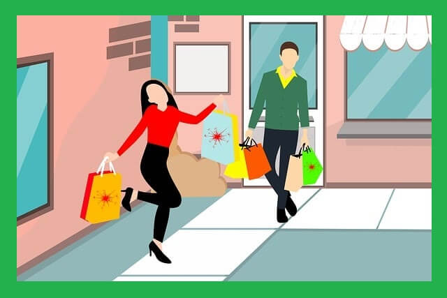 쇼핑하는-사람들-일러스트