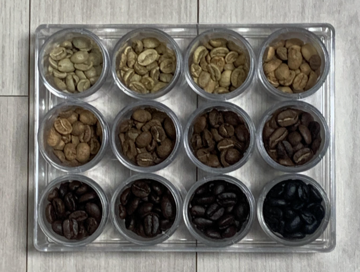 로스팅에따른색상변화