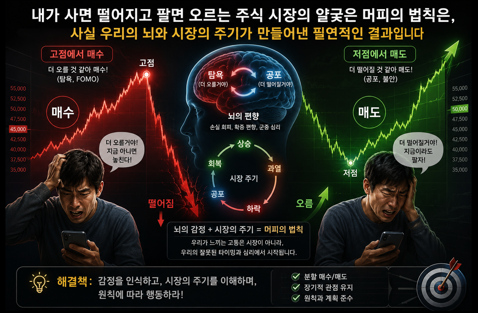내가 사면 떨어지고, 내가 팔면 오르는 머피의 법칙