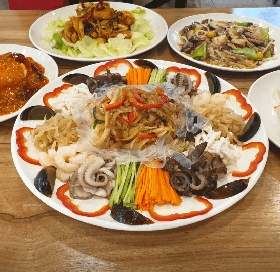 계룡 맛집 "화평" 음식