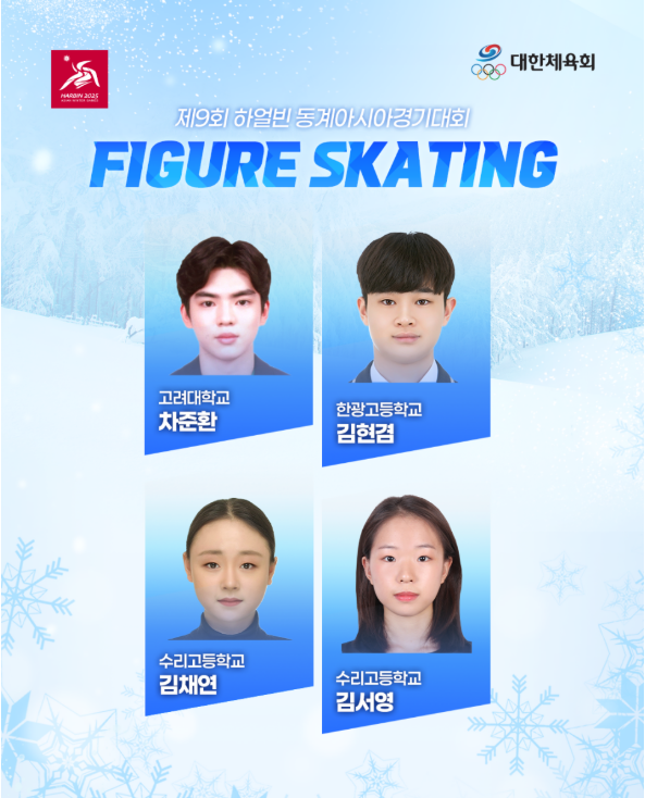 하얼빈 동계아시안게임 피겨스케이팅 참가선수