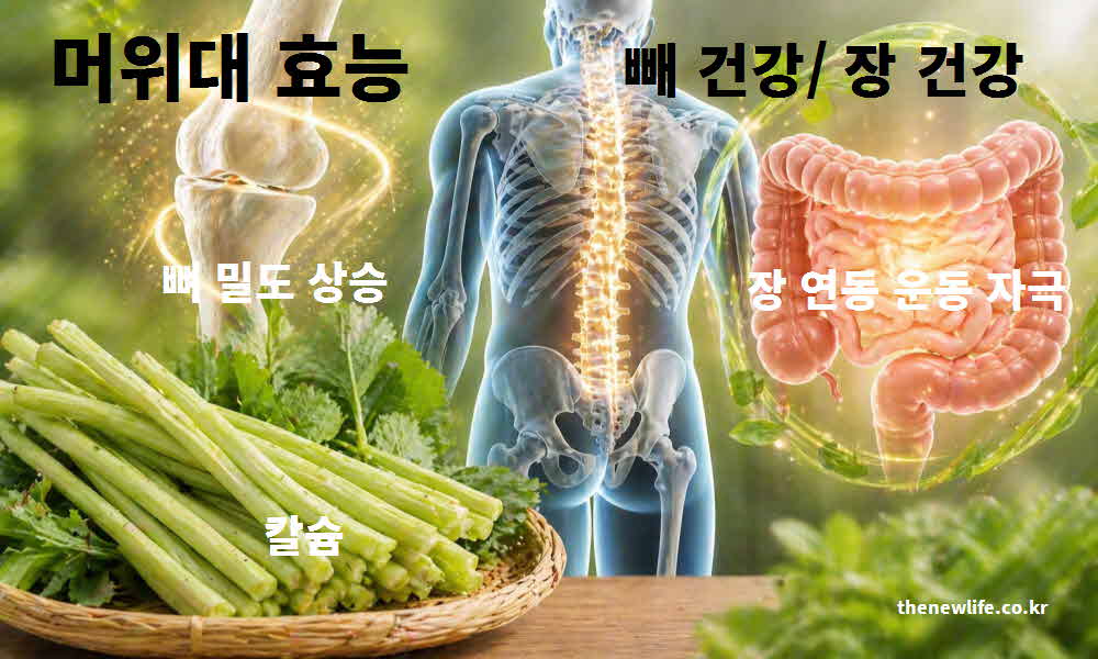 머위대 효능 뼈 건강 장 건강