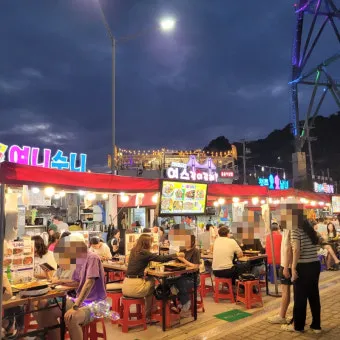 여수 낭만포차 거리 밤바다 해산물 향연_15