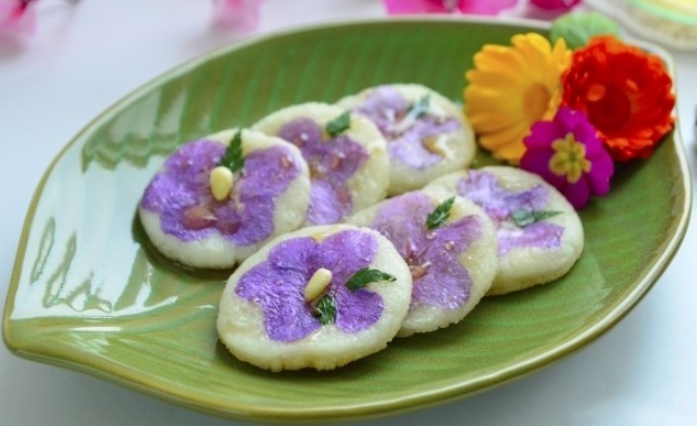 한국의 떡 종류 화전