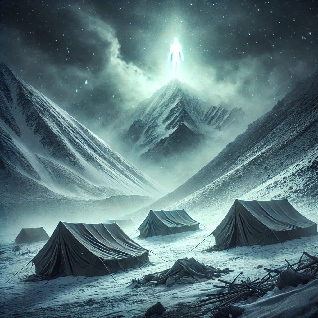 1959년 러시아 우랄산맥에서 발생한 '다야톨로프 사건'의 미스터리한 현장.
등산객들의 사망 원인은 아직도 풀리지 않은 채 많은 가설만 남아 있습니다.