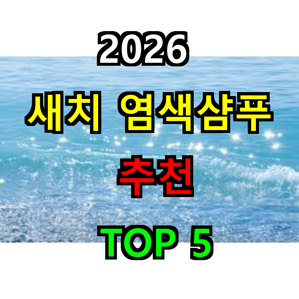 2026 새치 염색샴푸 추천 TOP 5