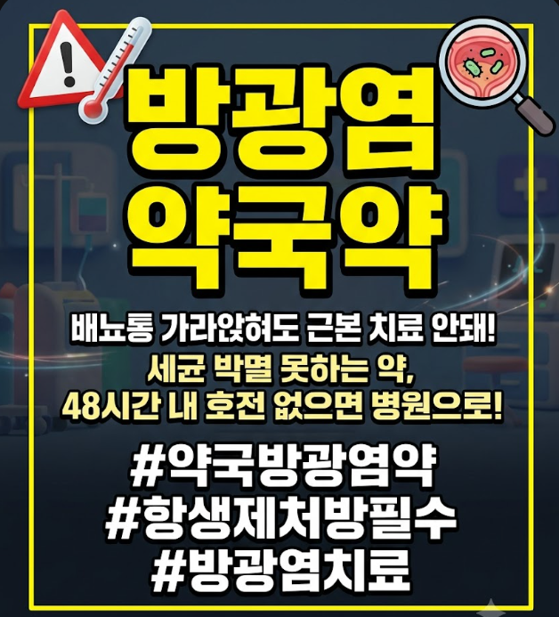 방광염 약국약