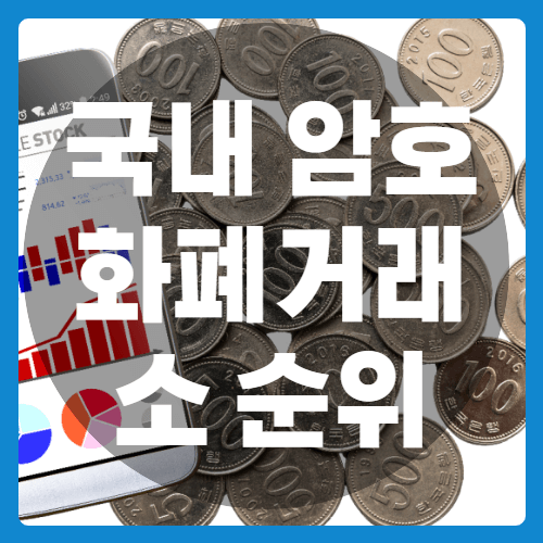 국내암화폐 거래소 순위- 썸네일