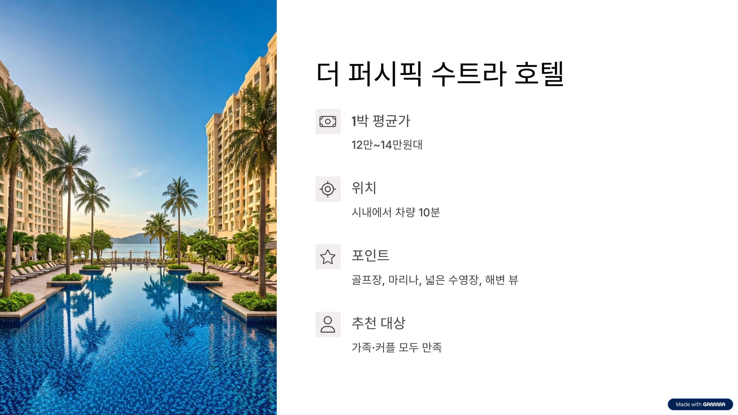 코타키나발루 가성비 리조트 추천 TOP5