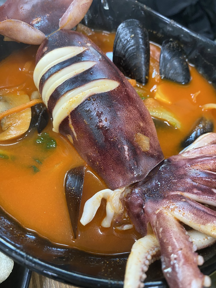통오징어-짬뽕