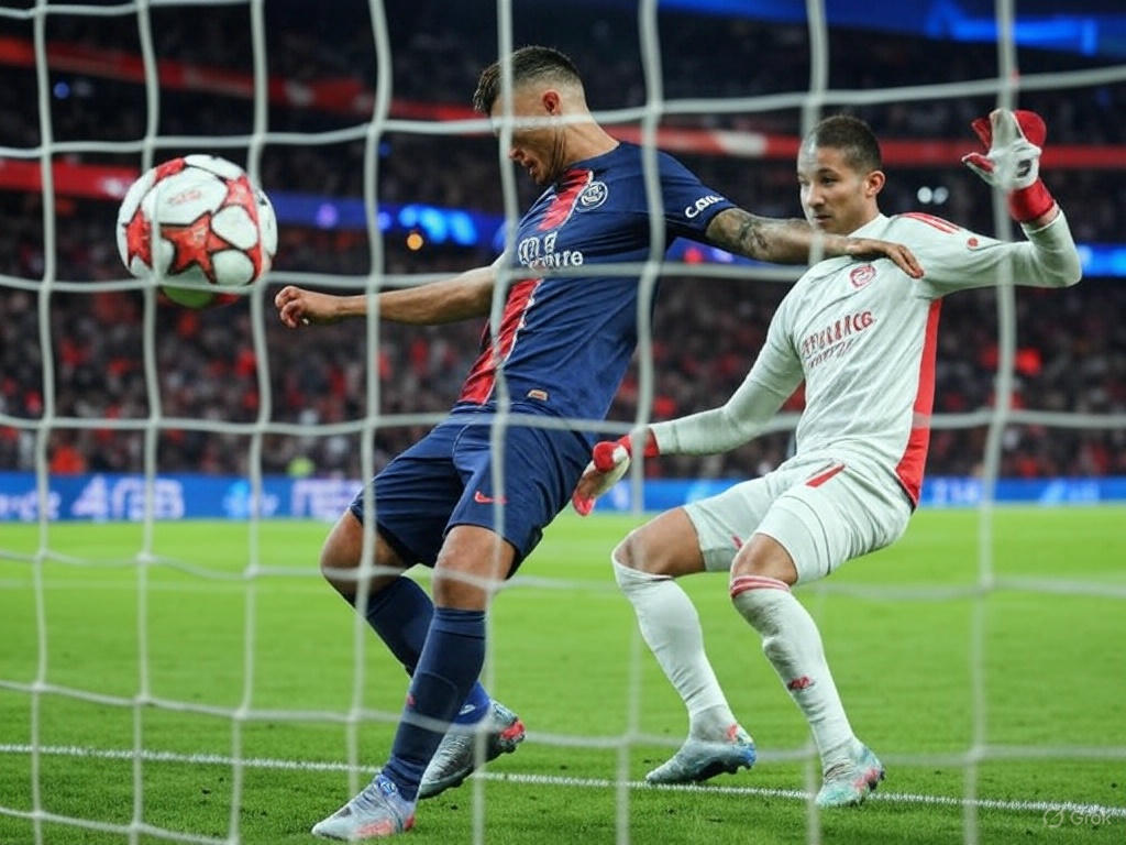 PSG vs 아스날 챔피언스리그 경기 하이라이트 2025"