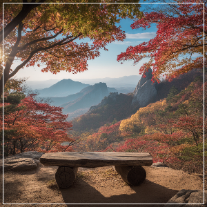 2025년 단풍 절정 시기 &ndash; 수도권&middot;충청권 단풍 명소 가상 이미지