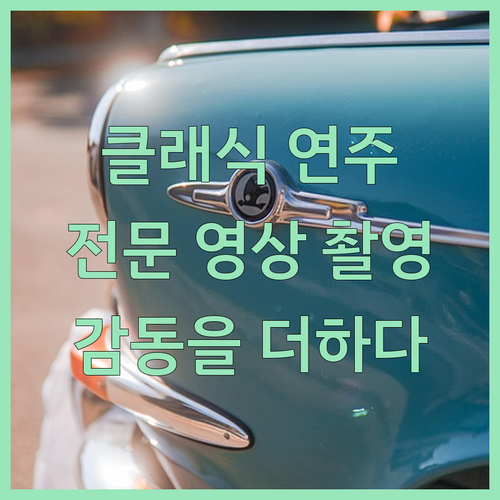 클래식 연주회, 이새스튜디오의 전문 