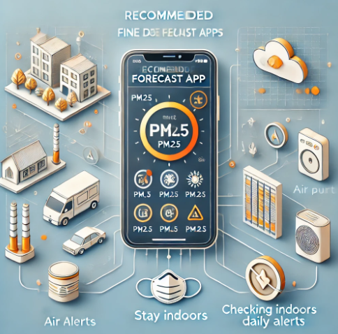 미세먼지 예보 앱 추천 및 활용 꿀팁 관련 이미지