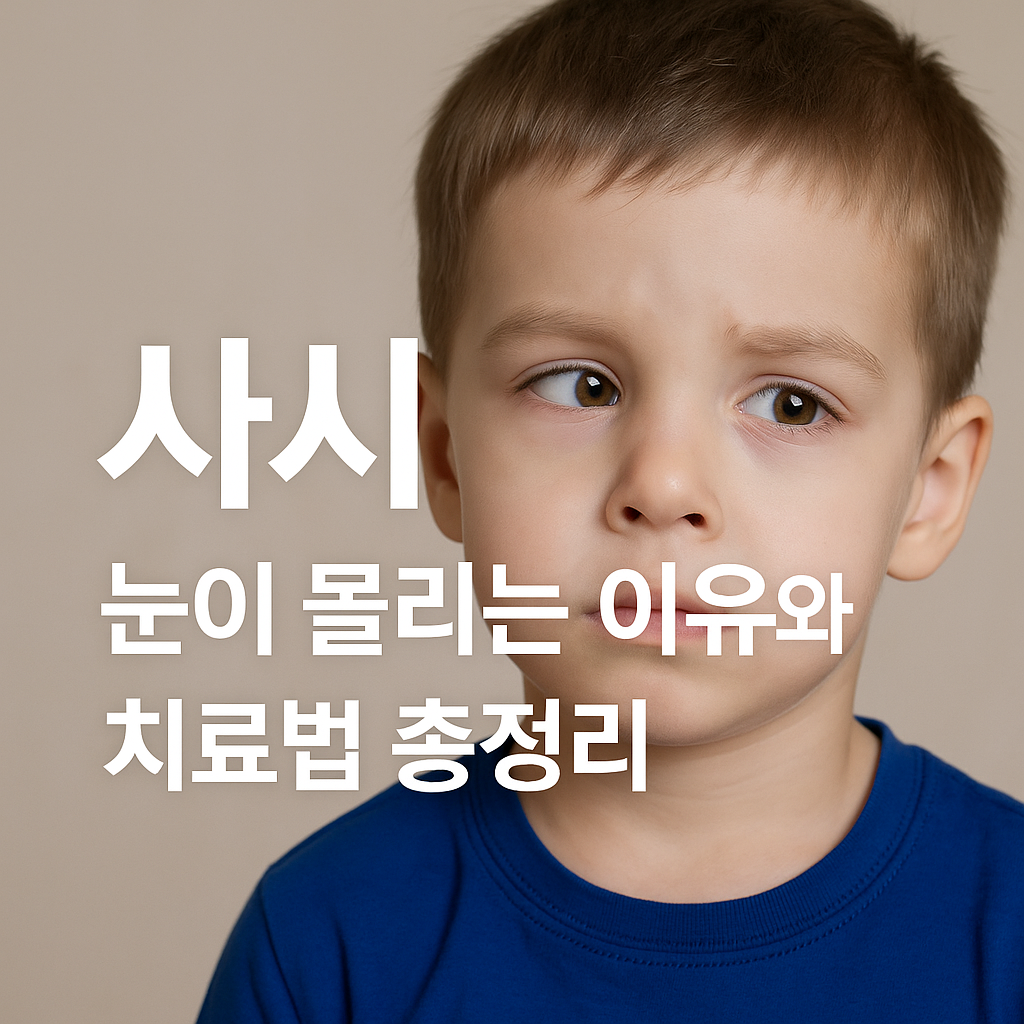 사시의 원인과 증상, 진단 방법, 교정법과 치료법
