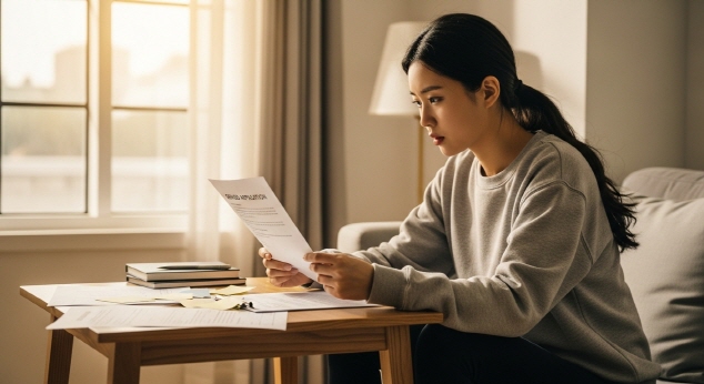 장기요양등급 신청 준비하는 가족