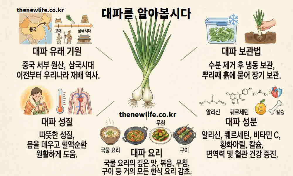 대파 효능 기본정보