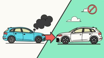 DPF장착 전 후 표현