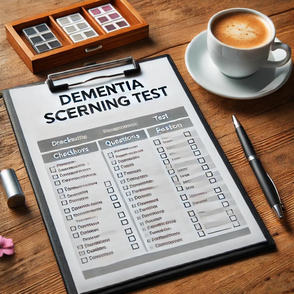 치매 선별검사지