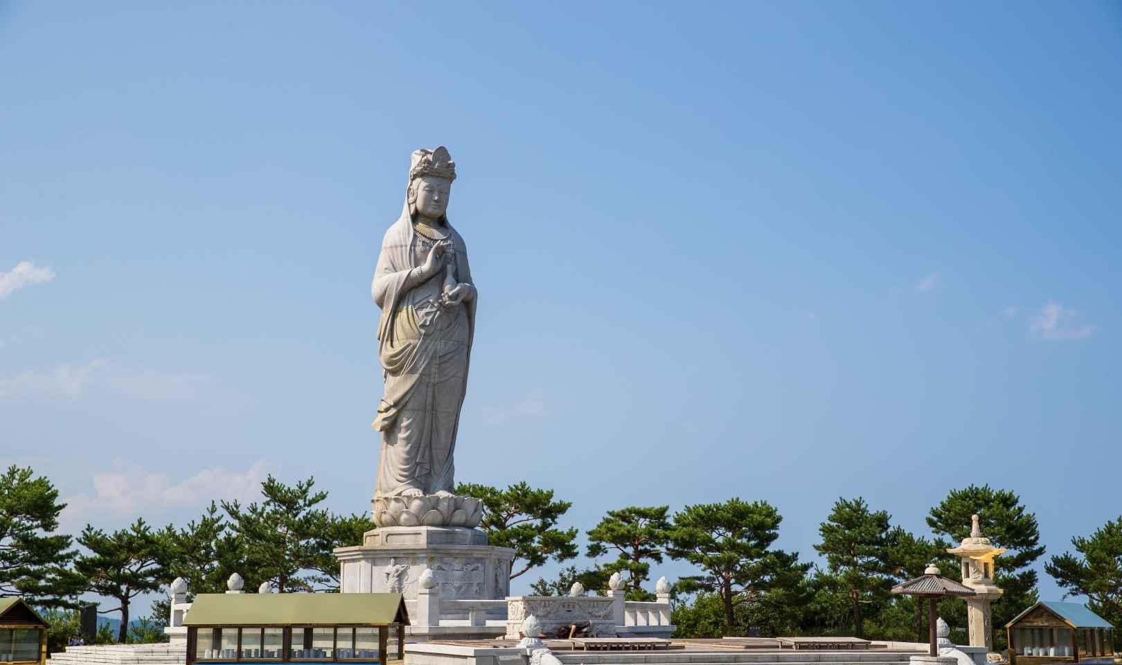 양양 낙산사 해수관음상
