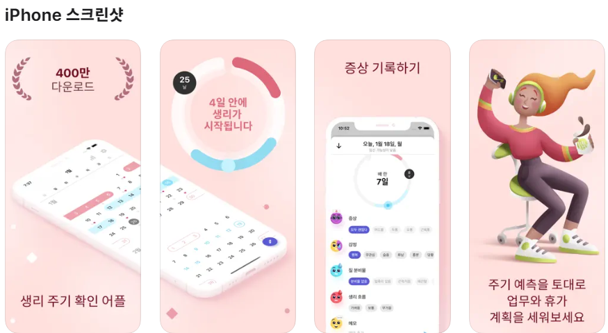 네이버 배란일 계산기 활용방법(출처-홈페이지)