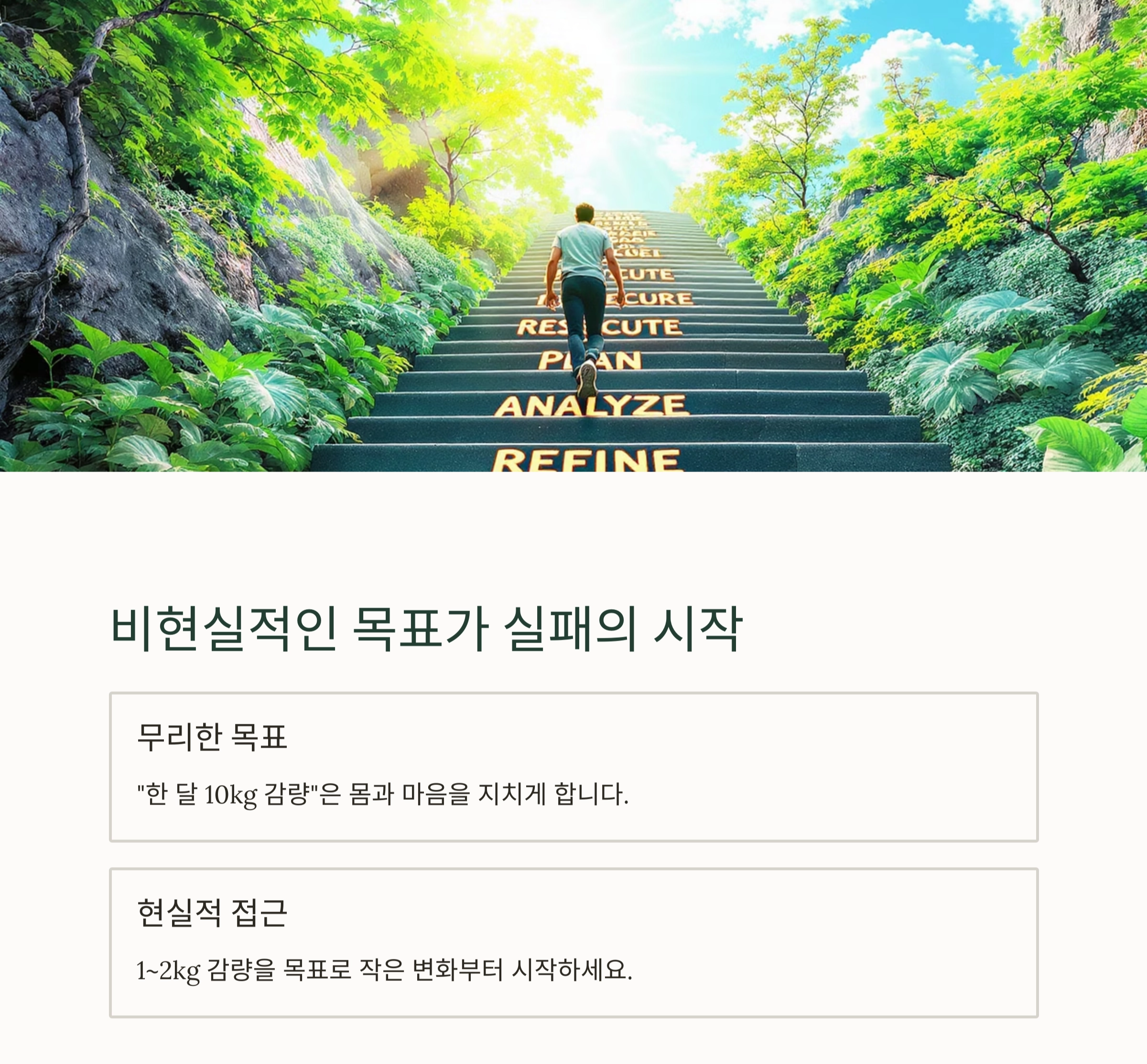 다이어트 실패 원인, 진짜 이유는 따로 있다?