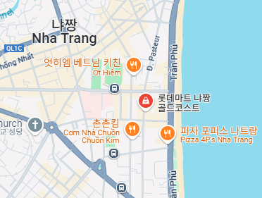 나트랑 여행코스 4일차 롯데마트 위치