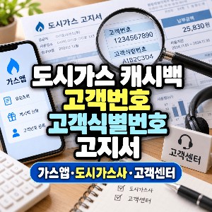 도시가스-캐시백-동절기-고객번호-고객식별번호-고지서-가스앱-고객센터