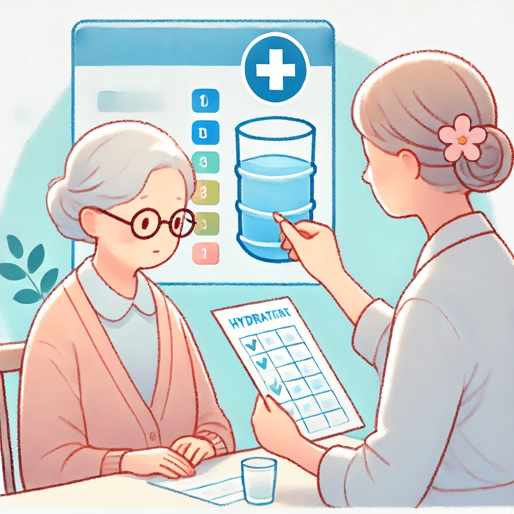 노인 물 섭취량