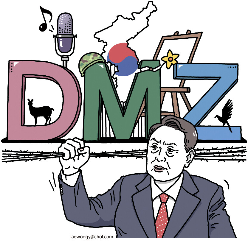 [한겨레 유레카] DMZ 평화의 노래와 반공 타령 / 서정민 기자