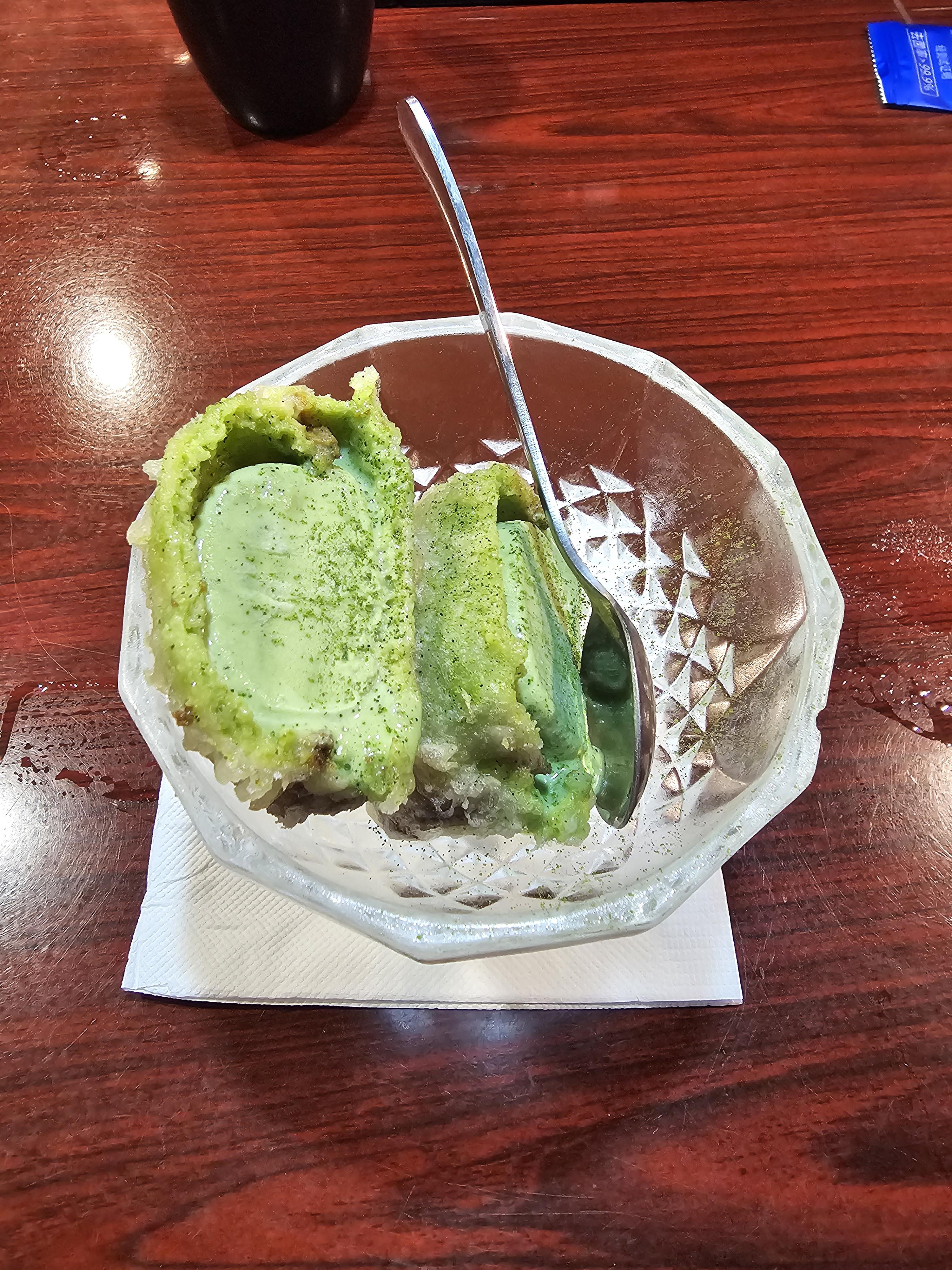 튀김 아이스크림