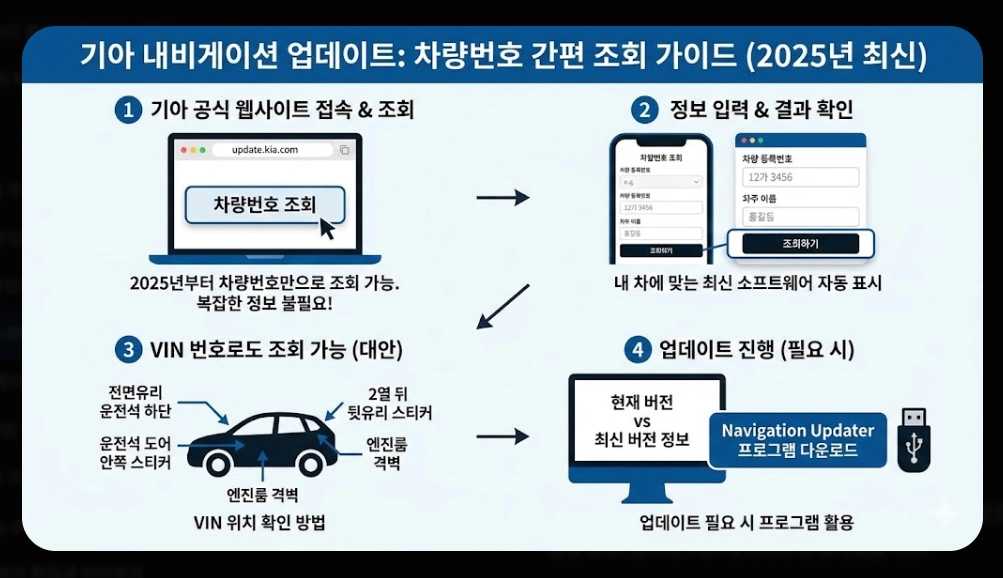 기아내비게이션 업데이트 방법