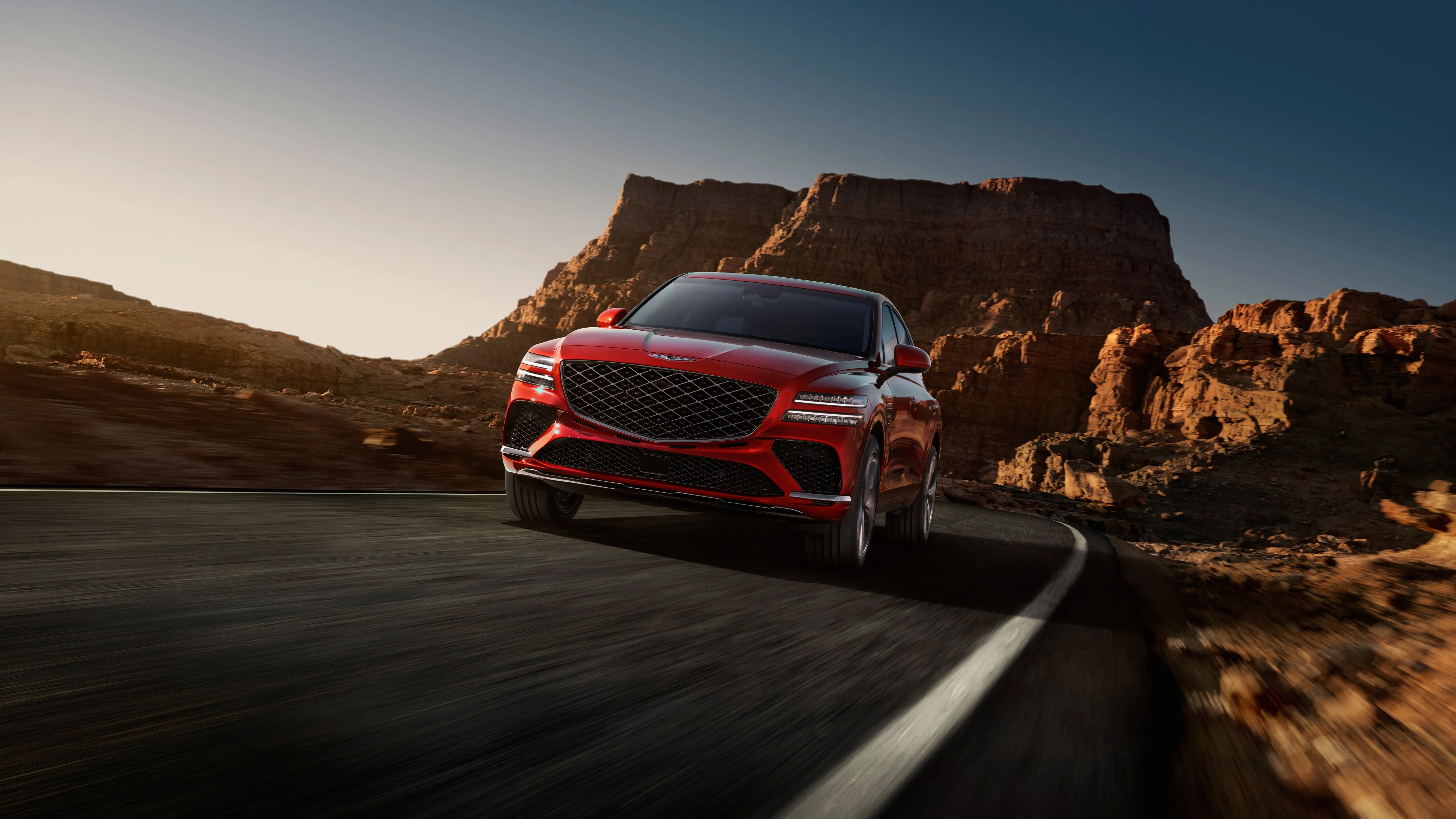 제네시스 GV80 쿠페 정면 이미지