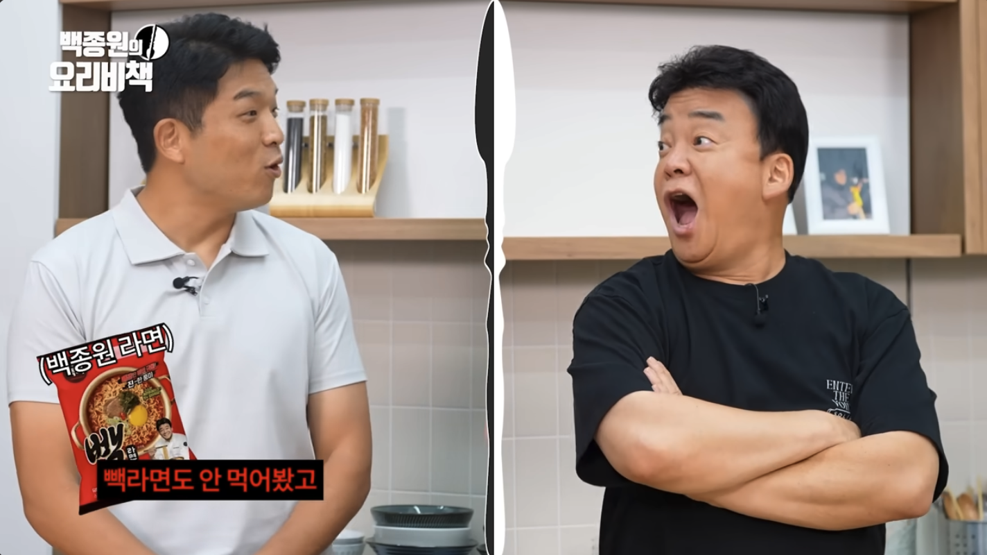 백종원TV 흑백요리사 뒷담화 백종원 대표, 안성재셰프