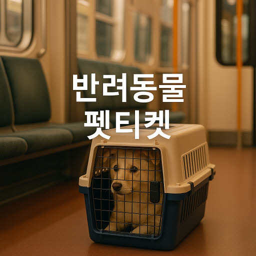 반려동물과 함께하는 대중교통